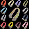 Pendant Charms Findings Necklace Chain Rope 10Pcs 2mm Unisex Lobster Clasp String Cord Fashion 16 Colors Twisted Adjustable Braided PU Leather Beads