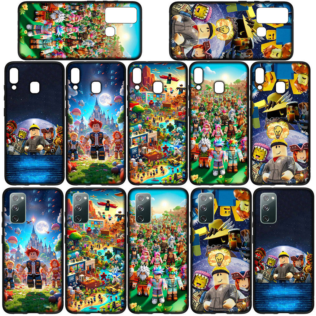 Для iPhone 17 16 15 Xiaomi Poco F7 F8 X7 X6 X5 F5 C85 C75 C71 M8 M7 Redmi Note 14 13 12 11 Pro Max 14C 13C 15C A3 A4 Чехол для телефона Постер R-Robloxs Обложка