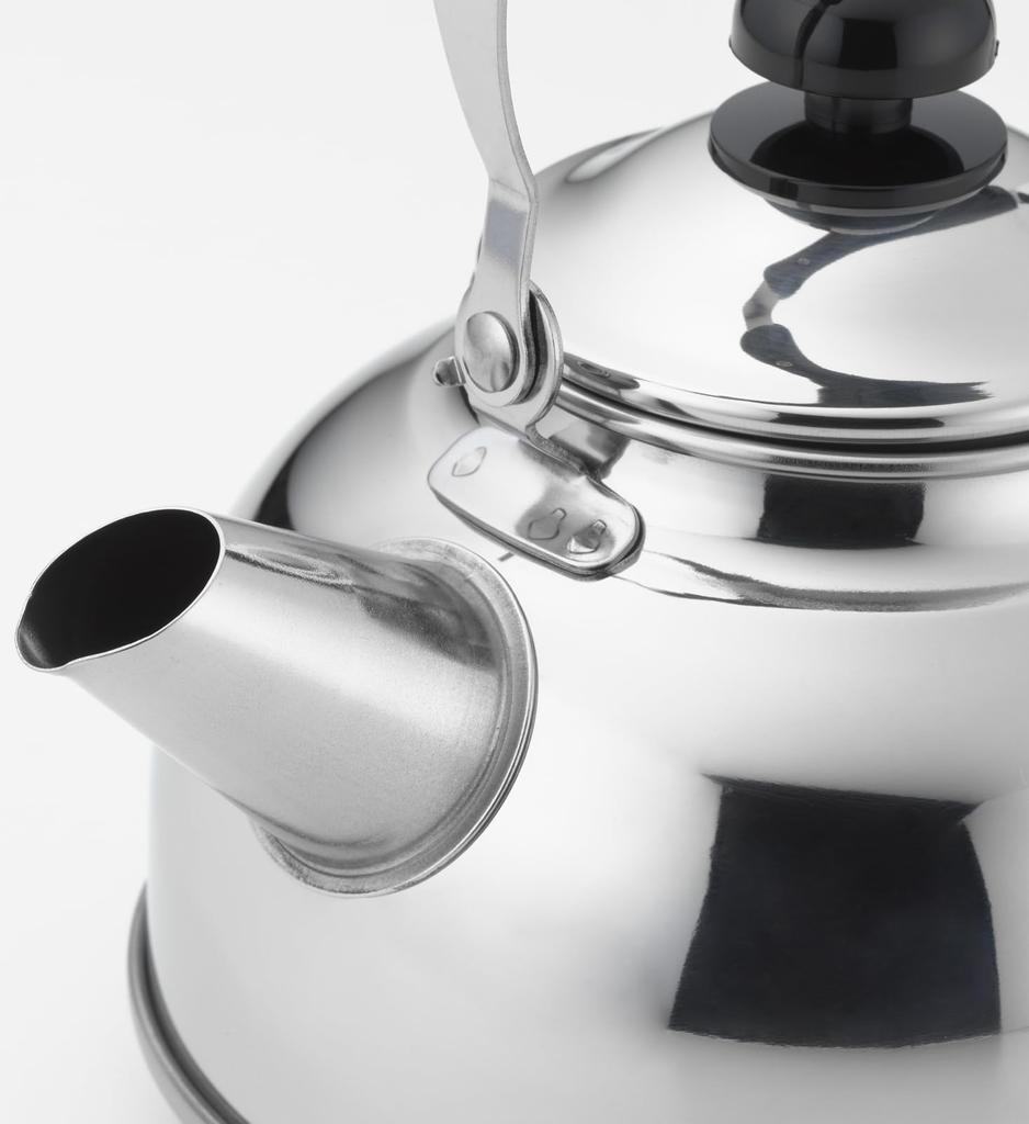 Yoshikawa Made In Induction and Gas Small SJ3555 Kettle, Japan, Compatible, 1.5L, Easy-Pour, Kettle,