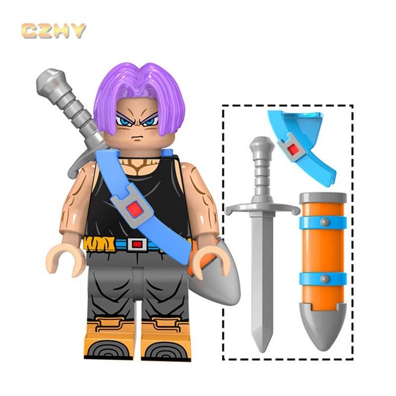 Dragon Ball Z Lego Minifigures Стволы Строительные блоки Игрушки для детей KT1020