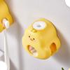 Настенный дозатор зубной пасты Ленивый пластиковый держатель зубных щеток Без перфорации Желтый утиный выдавливатель зубной пасты Аксессуары для ванной комнаты
