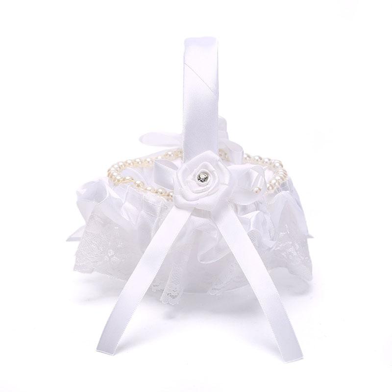 6 стилей, белый романтический бант, мешковина, свадебная церемония, вечеринка, корзина с розами