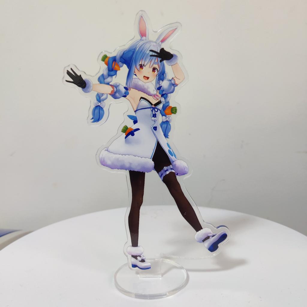 Hololive аниме персонаж новая модель двусторонняя акриловая подставка высокого разрешения модель милый декор стола подарок на день рождения, Рождество, хит продаж