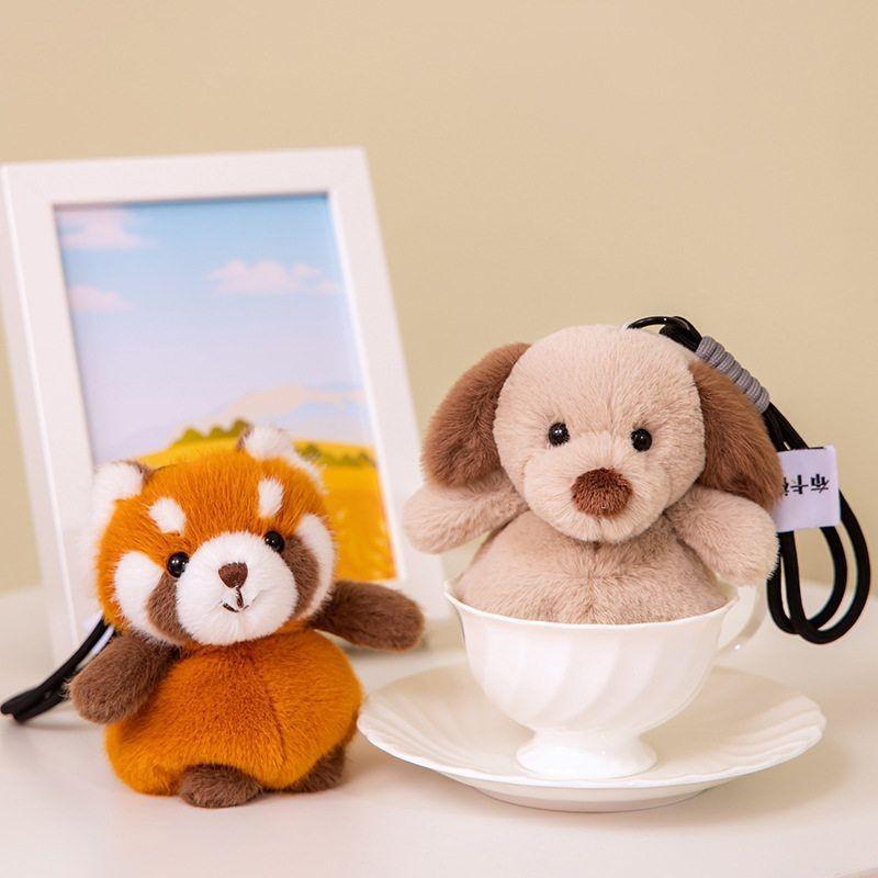 Кролик Животное Панда Плюшевая Кукла Брелок С Наполнителем из PP Хлопка Для Идеи Подарка