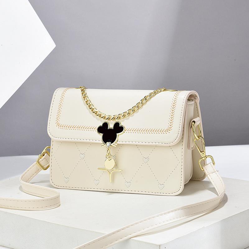 Valentine's Day women's shoulder square bag 2026 summer new versatile niche girl heart gift bag