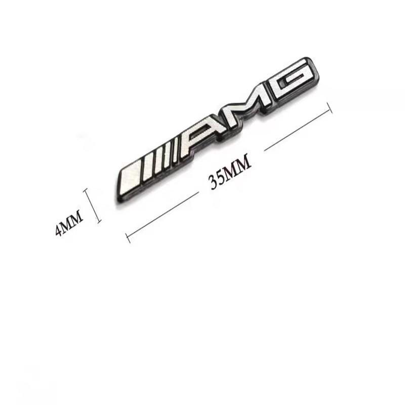 10/20Pcs Metal Car Audio Decoration Sticker Auto Badge Decal For Mercedes Benz AMG W203 W204 W205 W209 W210 W211 W212 W176