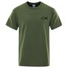 2024 Summer New T Shirt Mens Brand Tees Boys Male Tshirt Short Sleeve Tops Christian Jesus Fish High Quality Brand Men Tshirt