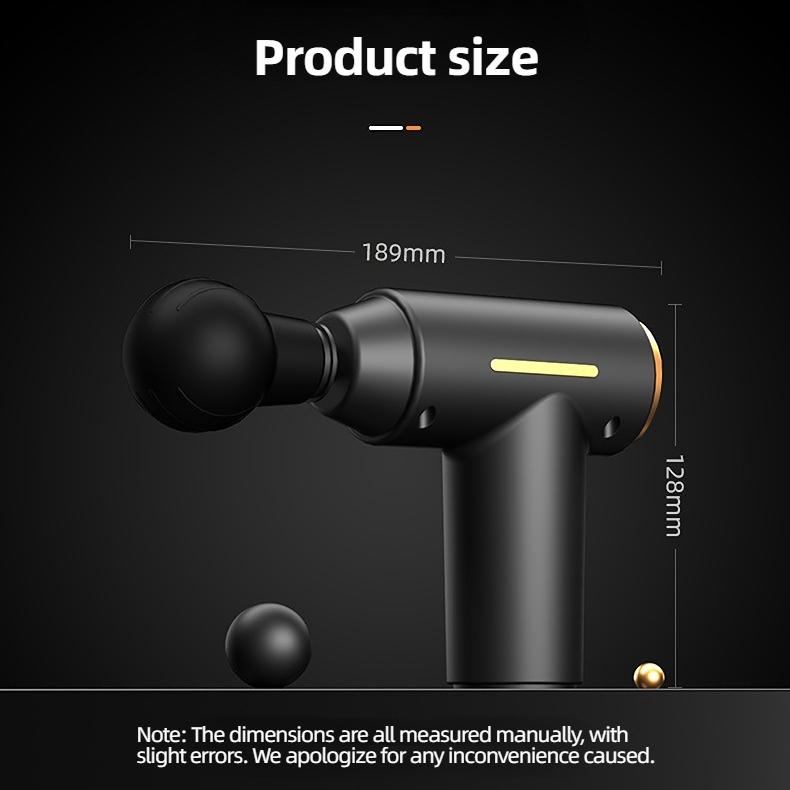 Умный Электрический Массажный Пистолет Мини Портативный Вибрационный Массажный Пистолет Для Похудения Мышечных Фасций Пистолет Профессиональный Массажный Пистолет Для Фитнеса