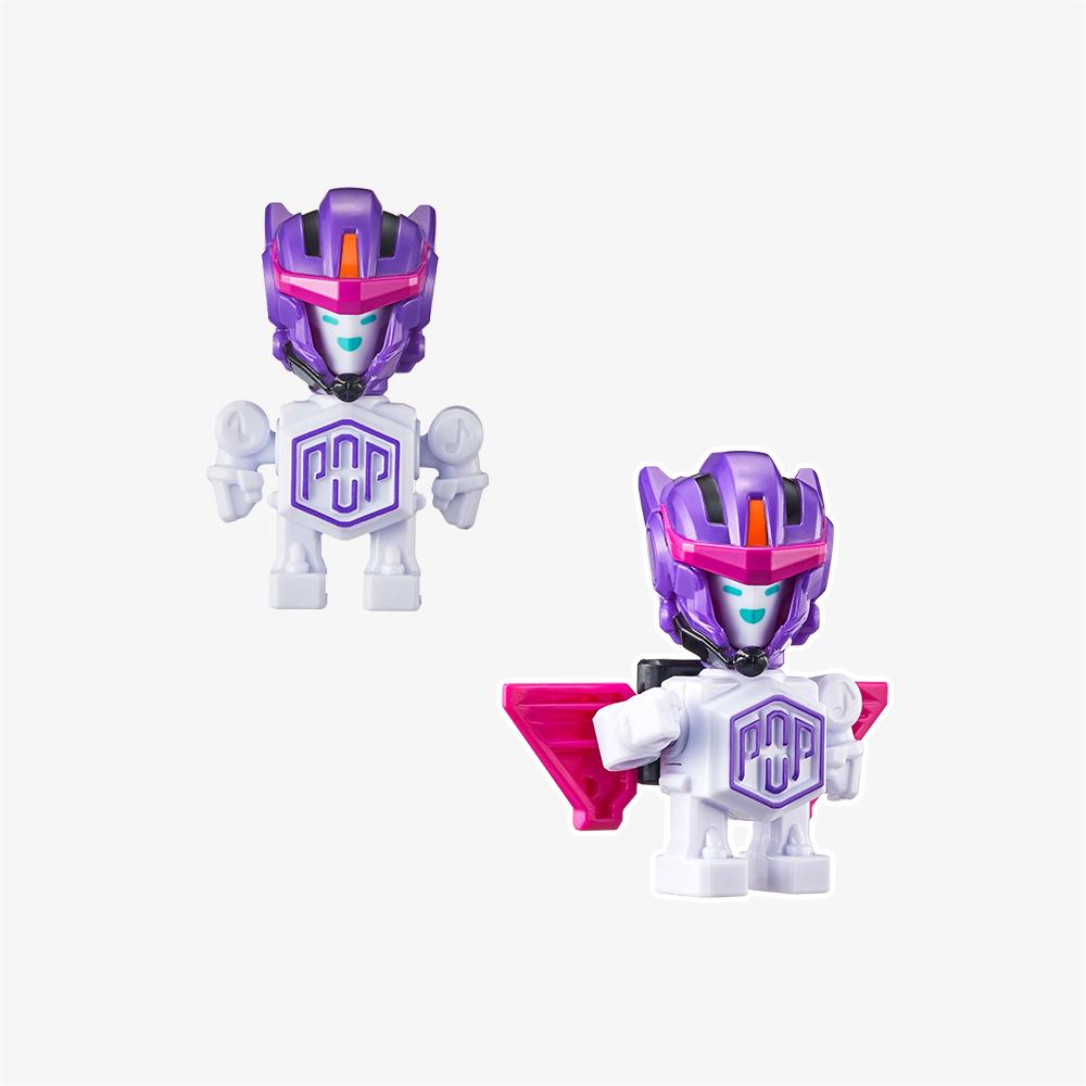 Young Toys Трансформер Tobot Pop Color Change Большая спортивная машина-кабриолет Робот