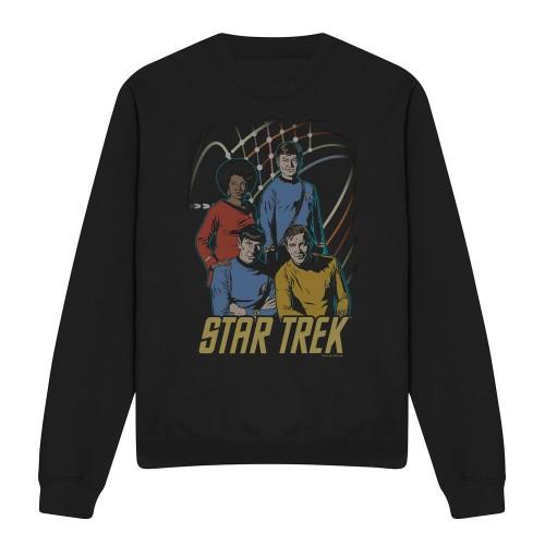 STAR TREK Унисекс взрослая толстовка Warp Factor 4