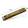 Tremolo Harmonica 24 Hole Harmonica Double Row Blues Harmonica C-key Harmonica  Student