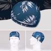 Fashion Breathable Flowers Bathing Hat Quick Dry Swimming Cap Sports Turban