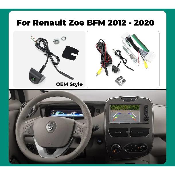 For Renault Zoe BFM 2012 - 2020 Factory OEM Unit GreenYi HD Car Rear View Camera Fisheye Reversing Backup Vehicle Plug and Play