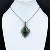Ruby Zoisite Pendant Gemstone Jewelry, 999 Copper Wire Wrapped Handmade Pendant, Latest Design Jewelry