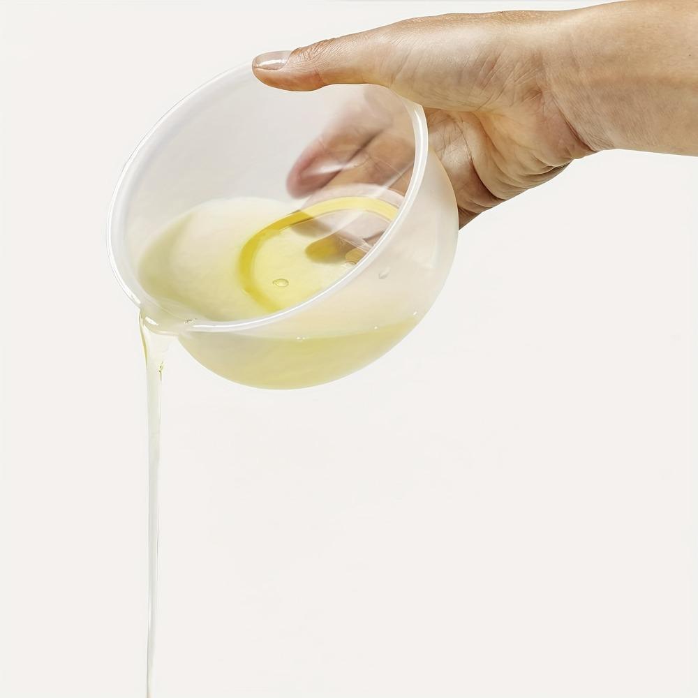 1 шт. Сепаратор яичного желтка большой емкости - Легко моющийся фильтр для яичного желтка и белка для кухни и ресторана, Прочный пластик