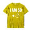 I Am 50 Plus 1 Funny 51st Birthday 1969 1970 Tshirt T Shirts 3d Printed Oversized Cotton Tops Shirt Casual For Unisex