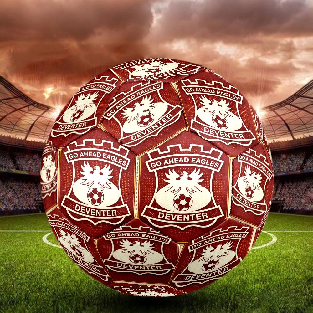 Мяч для футбола Go Ahead Eagles, размер 5, стандартный матч для спортивной игры и тренировок команды, идеальный подарок для футбольных фанатов