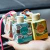 Car Air Hanging Fragrance Oil Diffuser Car Air Freshener Odor Eliminator Long Lasting Aromatherapy Car Decoration 8ml