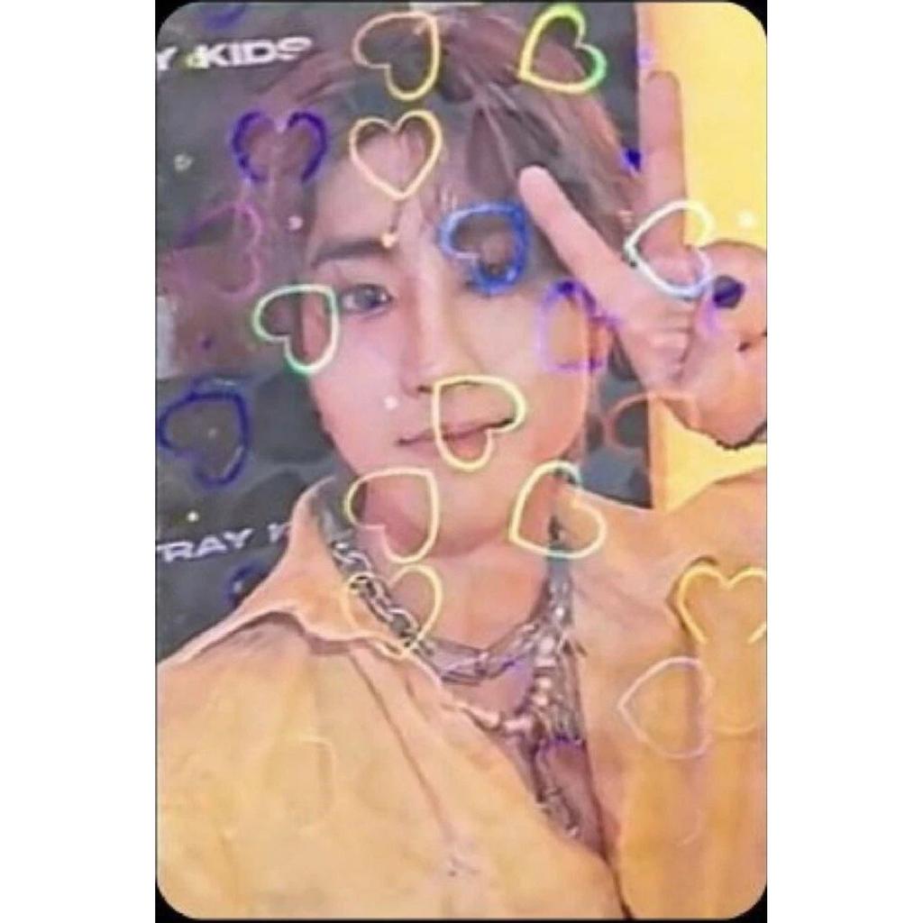 STRAY KIDS 5-STAR КИТАЙ KMSTATION KMS СЕРДЦЕ ГОЛОГРАММА ОФИЦИАЛЬНАЯ Фотокарточка