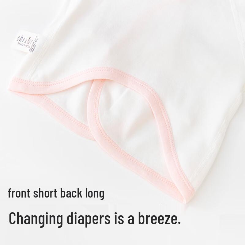 Babyprints Комплект из 2-х хлопковых боди с длинным рукавом и запахом для новорожденных