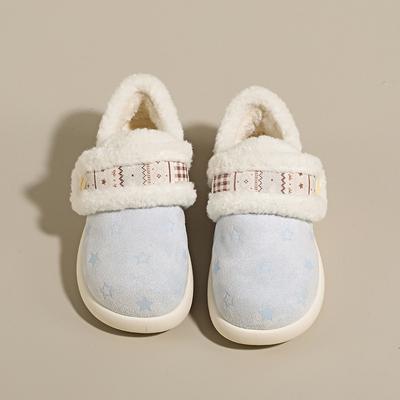 Женские мягкие эластичные зимние теплые утепленные сноубутсы на толстой подошве, нескользящие, износостойкие, для активного отдыха на открытом воздухе, спортивные хлопковые ботинки