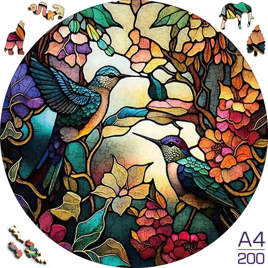 Non-Toxic Koala Animal Jigsaw Puzzles For Adult Or Kids3D Wooden Puzzle Boutique Gift Box Packaging Children Christmas Gifts