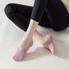 Women Breathable Towel Bottom Yoga Socks Silicone Non-Slip Bandage Pilates Sock Ladies Ballet Dance Fitness Workout Cotton Socks