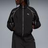 Puma Куртка T7 с рукавами-фонариками, кантом, свободного кроя, тканая, женская, 636794-01