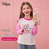 Детская хлопковая футболка с длинным рукавом для девочек Disney