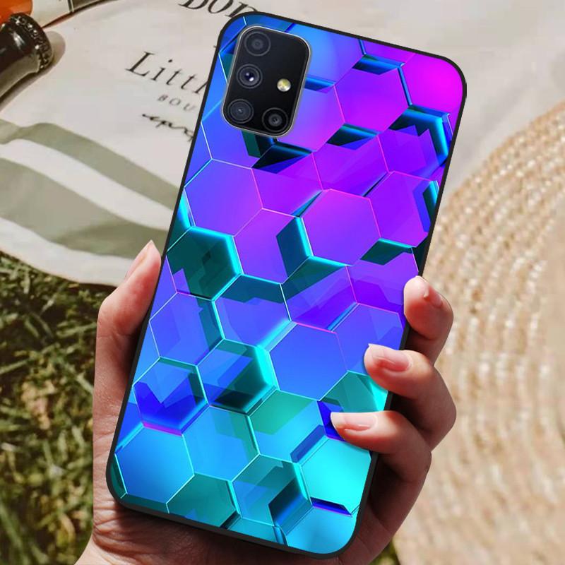 Для Samsung Galaxy M51 Чехол Волк Мультяшный Силиконовый Мягкий ТПУ Задняя Крышка Для Samsung M51 Чехлы для Телефона GalaxyM51 M 51 M515F Coque