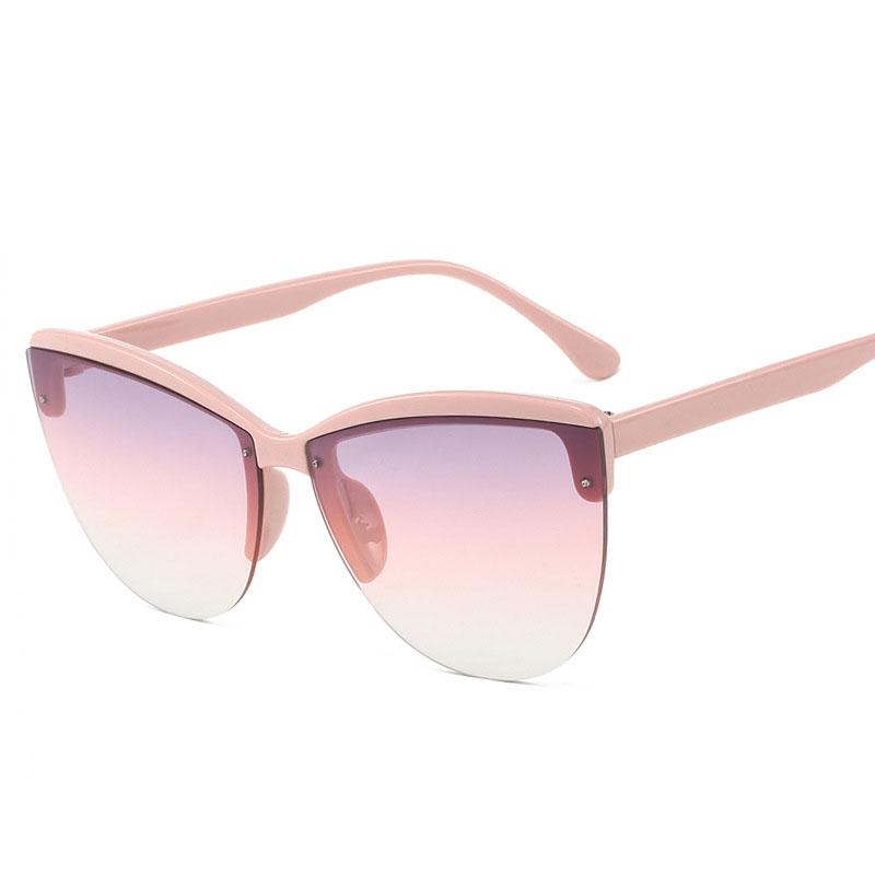 Солнцезащитные очки формы «кошачий глаз» для женщин, винтажный ретро-стиль, защита UV400, женские очки для путешествий, вождения