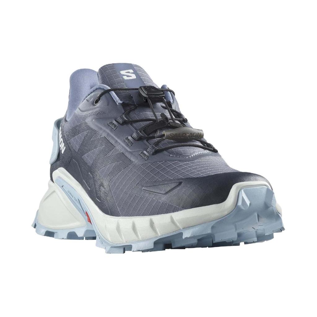 SALOMON Supercross 4 Comfortable Shock Absorption Non-Slip Low-Top Running Shoes Women Running Shoes Deep-Blue 474617