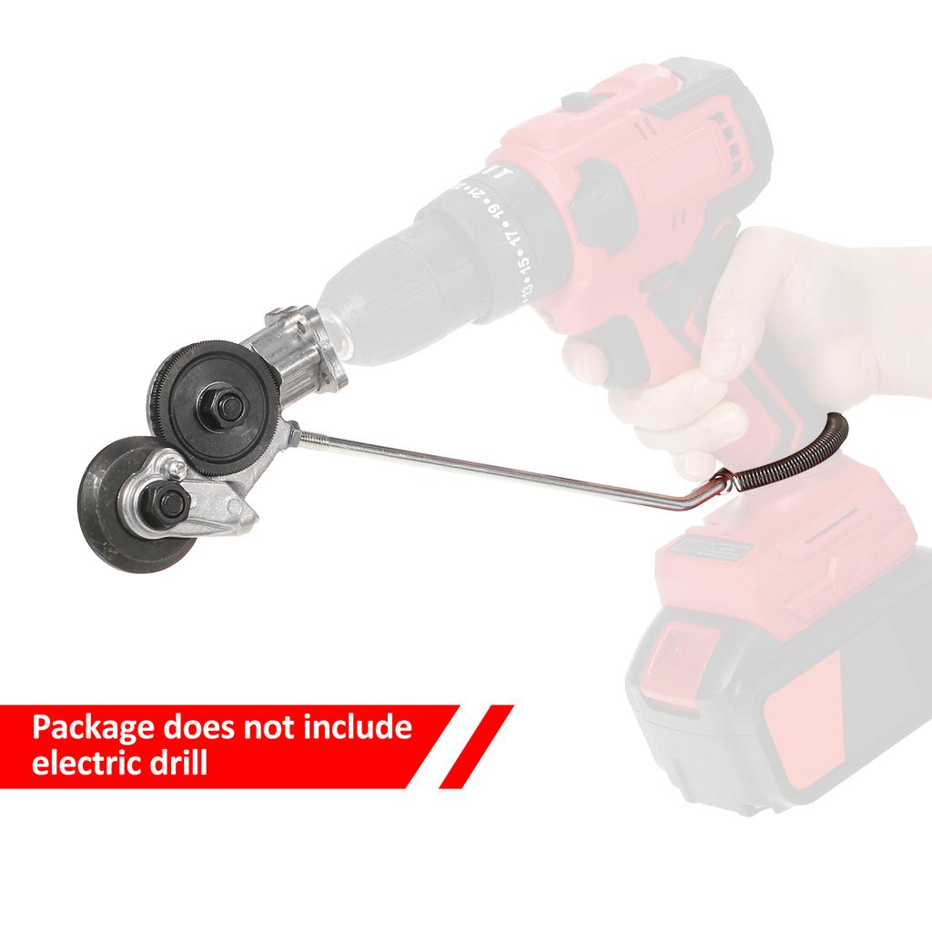 Электрическая дрель, резак для металла, насадка для сверла по металлу, сделай сам, насадка для сверла по металлу, электрическая