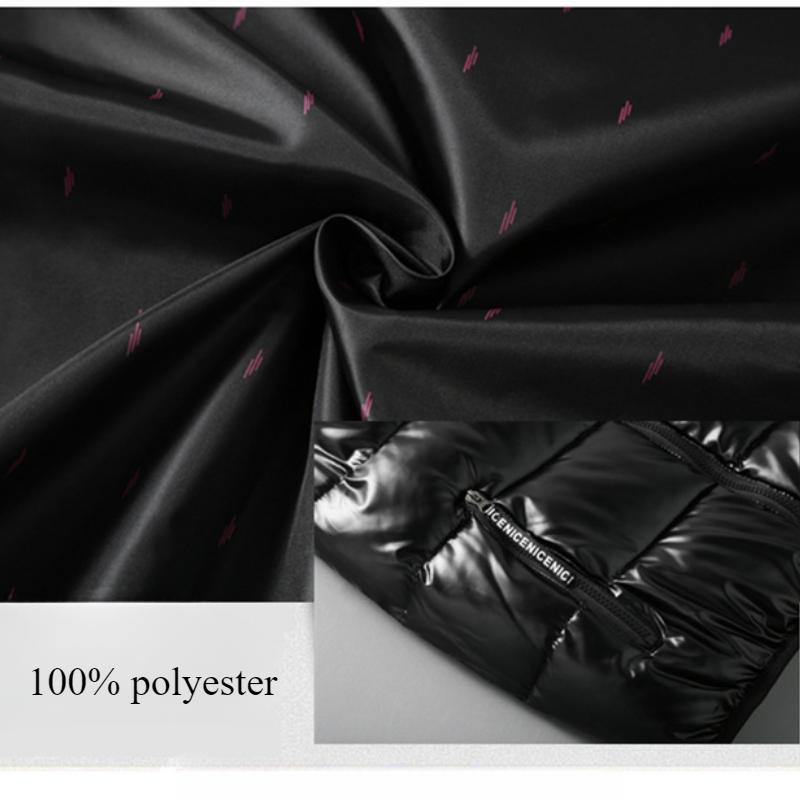 Женский стеганый хлопковый жилет, короткий зимний жилет с капюшоном, яркий цвет, без рукавов, водонепроницаемый, толстый