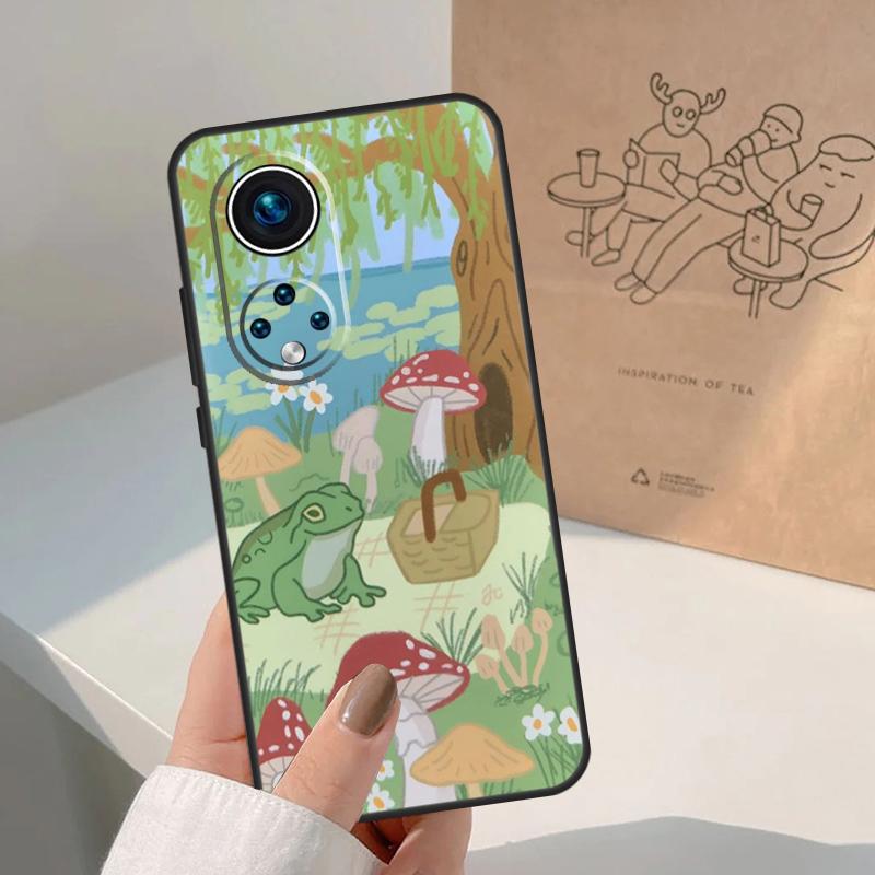 Чехол Frong Froggy Art Groovy Hippie для Honor Magic 5 6 7 Lite 8 Pro Honor 400 200 Pro X9c X9b X9a X8a X8b 50 70 90