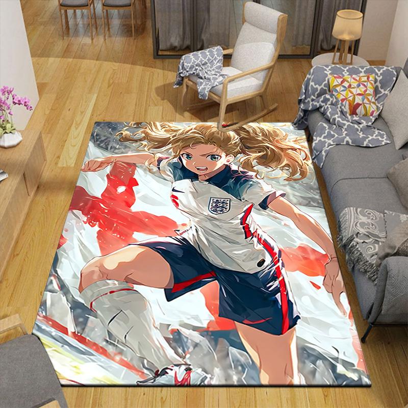 1pc Soccer Dreams Carpet Rug for Bedroom Living Room Decor Sofa Home Game Area Rug Non-slip Floor Mat. DT71501199