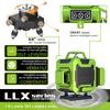 12/16 Line 360° Horizontal and Vertical Cross Lines Measure Tool New Green Laser Level Portable Self Leveling Laser Projector