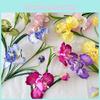 Iris Artificial Flower Wedding Hotel Restaurant Desktop Decoration Room Ornament