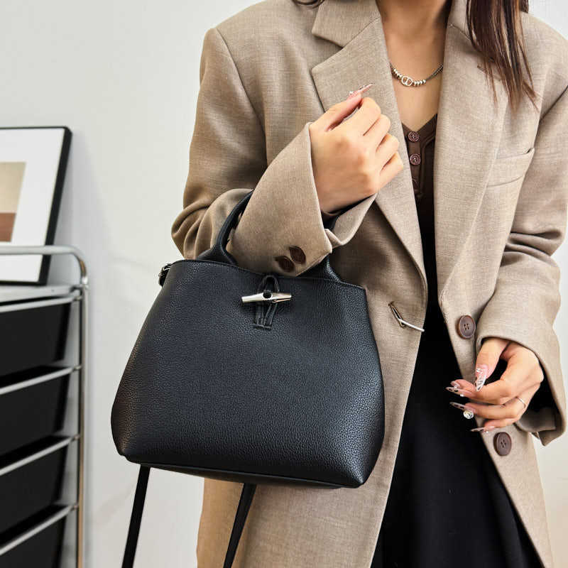 Высококачественная новая бамбуковая сумка, мини-сумка с бамбуковой пряжкой, сумка-мессенджер через плечо, повседневная женская сумка