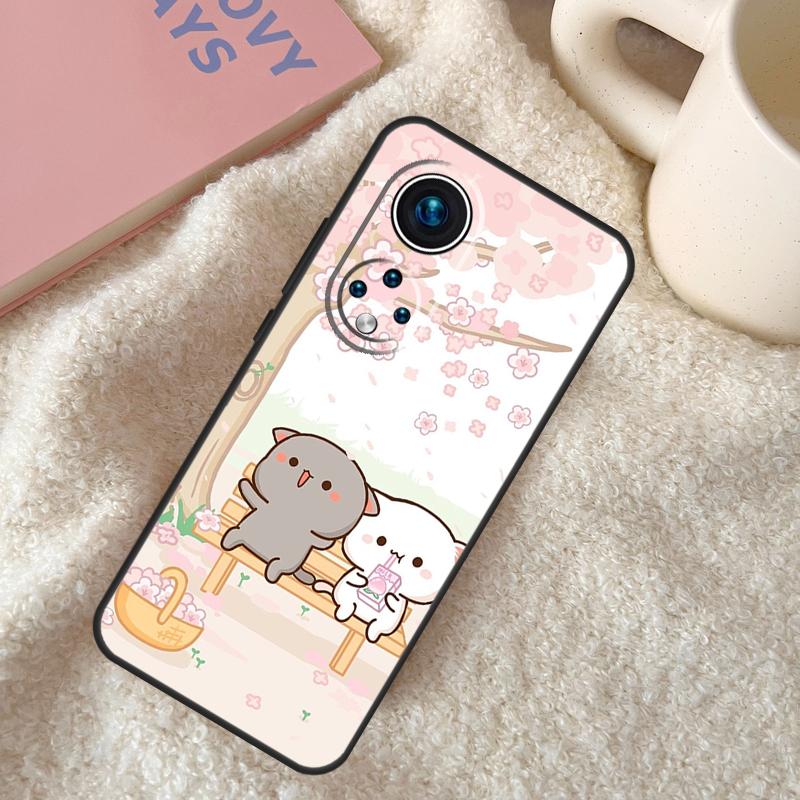 Милый Кавайный Чехол-Кошка Для Honor Magic 7 5 6 Lite Honor 200 Pro 50 70 90 Lite X9b X9a X8b X8a X8 X9 X9c Чехол