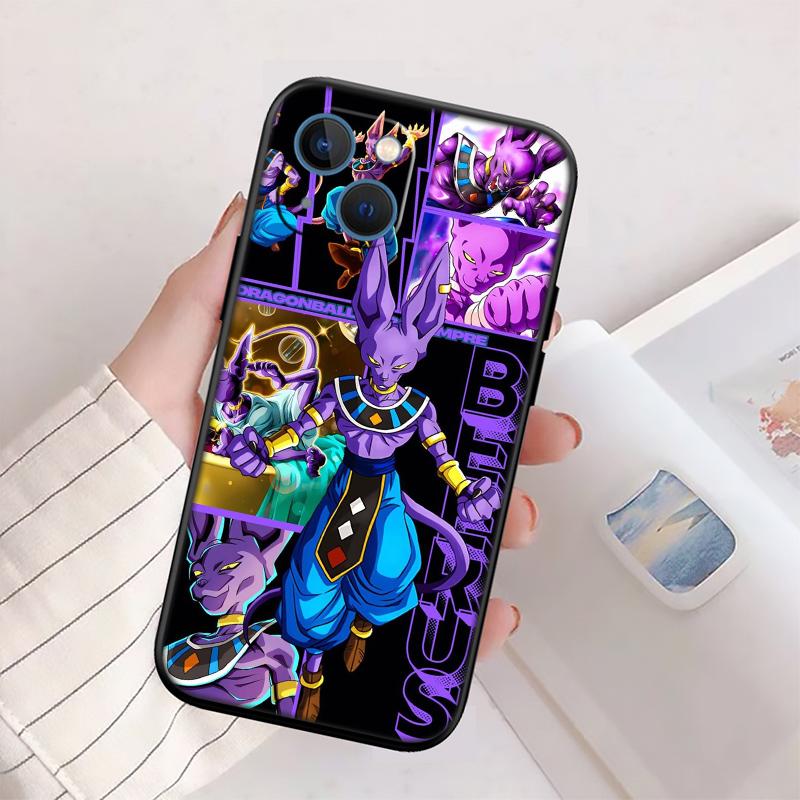 BH20 Dragon Ball Goku Vegeta New High-End Shell Phone Case for iPhone 16 15 14 13 12 Pro Max Plus Mini