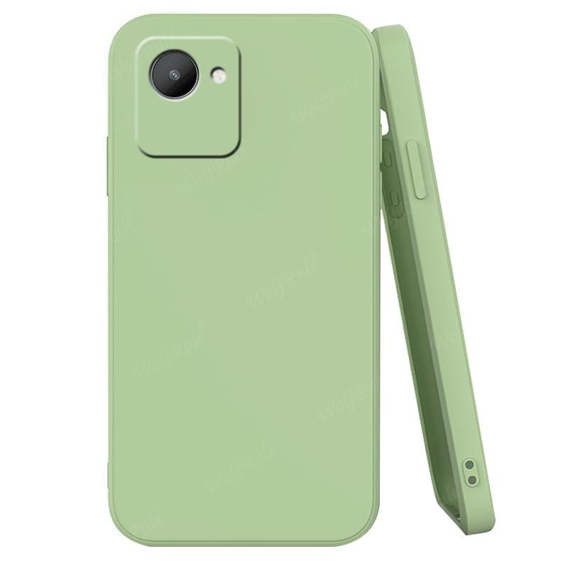 Для Чехол OPPO Realme C30 Чехол Для Realme C30 Capas Противоударный Бампер Жидкий Силикон ТПУ Мягкий Чехол Для OPPO Realme C30 Fundas