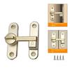 90/180 Degree Door Lock Guard Antitheft Door Hasps Protable Door   Catch Bolt  Bathroom