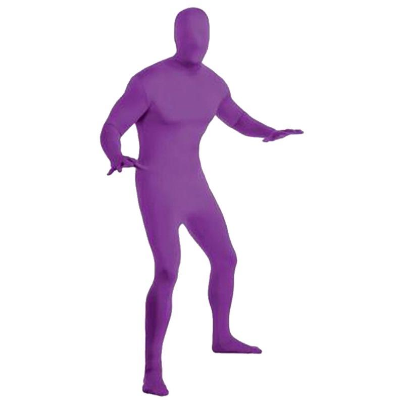 Однотонный костюм-невидимка Zentai, полностью закрывающий тело, обтягивающий комбинезон, костюм для косплея, взрослый, лайкра, эластичный, с закрытым лицом, для сценических выступлений