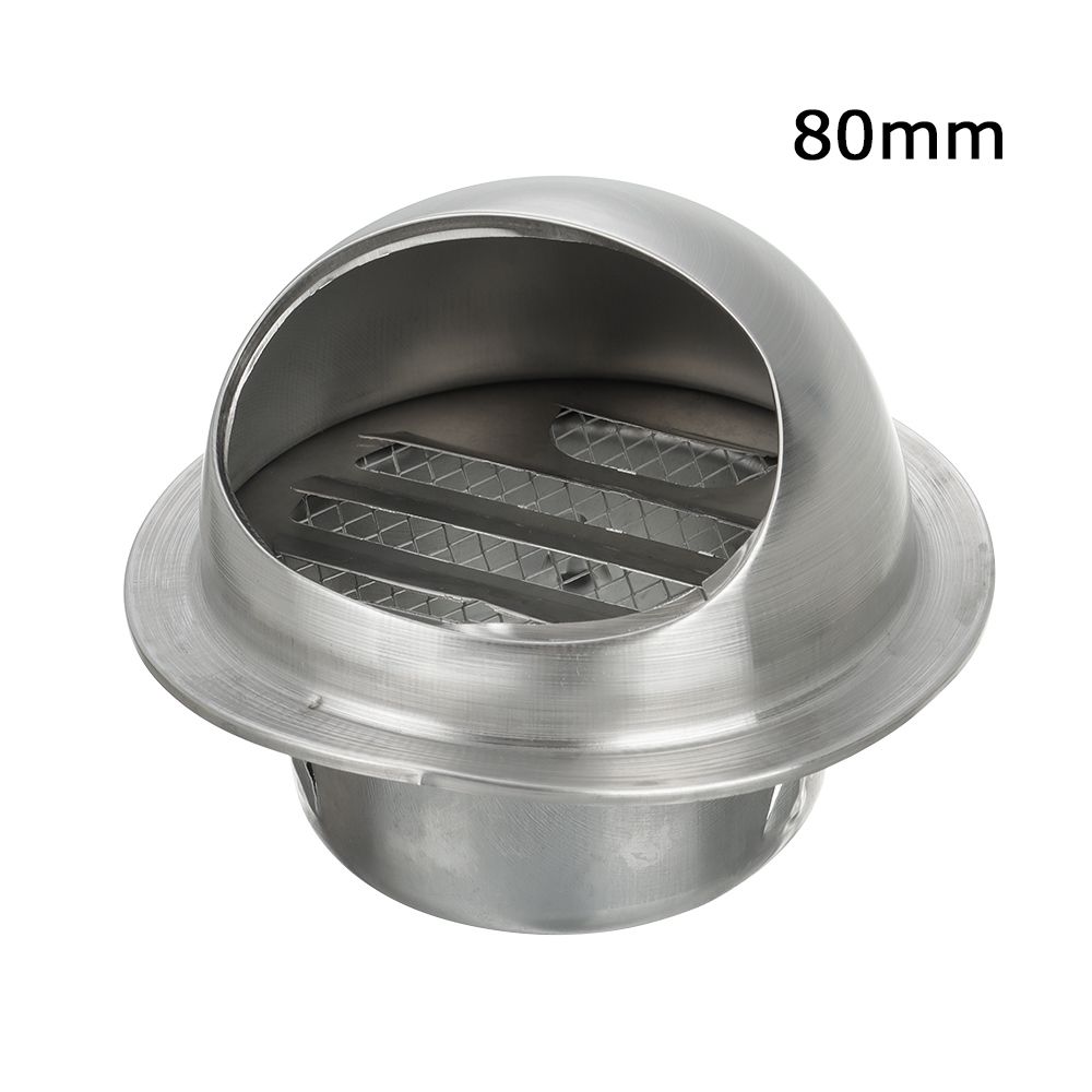 Rat Round Vent Outlet Cover Ducting Ventilation Grilles Vents Waterproof Cap Exterior Wall Air Vent