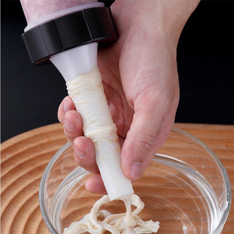 Быстрая ручная машина для изготовления колбас, воронка, насадка, домашний шприц для начинки колбас, гаджеты, инжектор для наполнителя мяса, кухонные инструменты