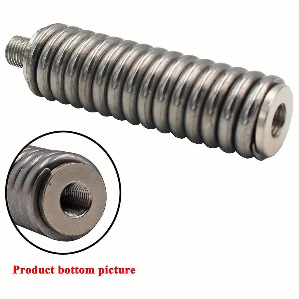 1 Pc SS-3H Replacement CB Radio Stainless Steel Antenna Spring Mount Fit Mobile/In-Vehicle CB Radio Antenna Mount Threads.