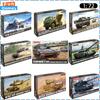 MENG 1/72 Немецкие основные боевые танки Leopard 2A4 Сборная фигурка Полный набор 72-009 Модель для сборки Неокрашенная пластиковая игрушка Подарок