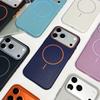 Матовый Чехол Для Телефона С Рисунком Личи, Магнитный, Для iPhone 17 Air 16 16E 15 14 13 12 11 Pro Max Plus, Для Magsafe, Мягкий Чехол Из ТПУ