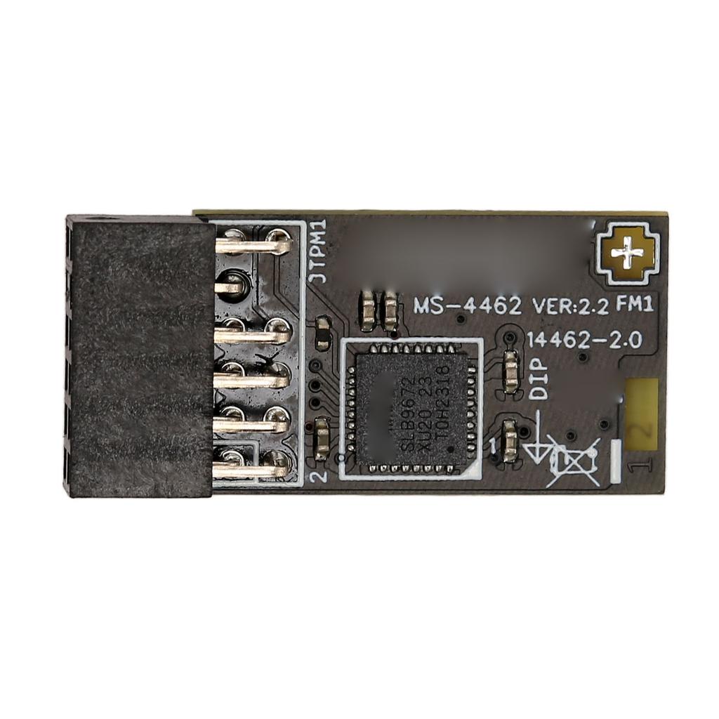 Модуль TPM2.0 TPM SPI 12Pin Модуль шифрования и безопасности с SLB 9672 для материнских плат MSI для Windows 10 11